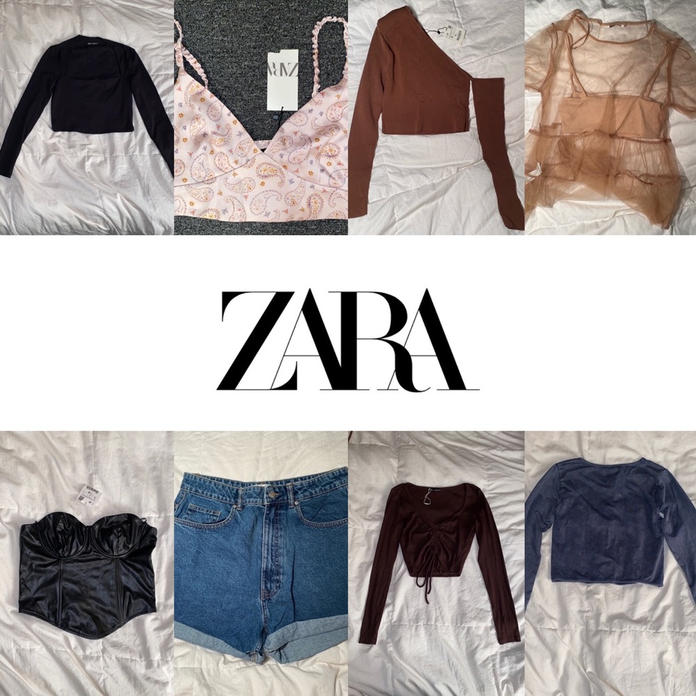 Zara brand new tops